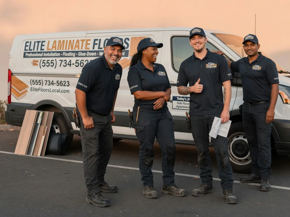 Laminate flooring installation company in Bardwell, TX
